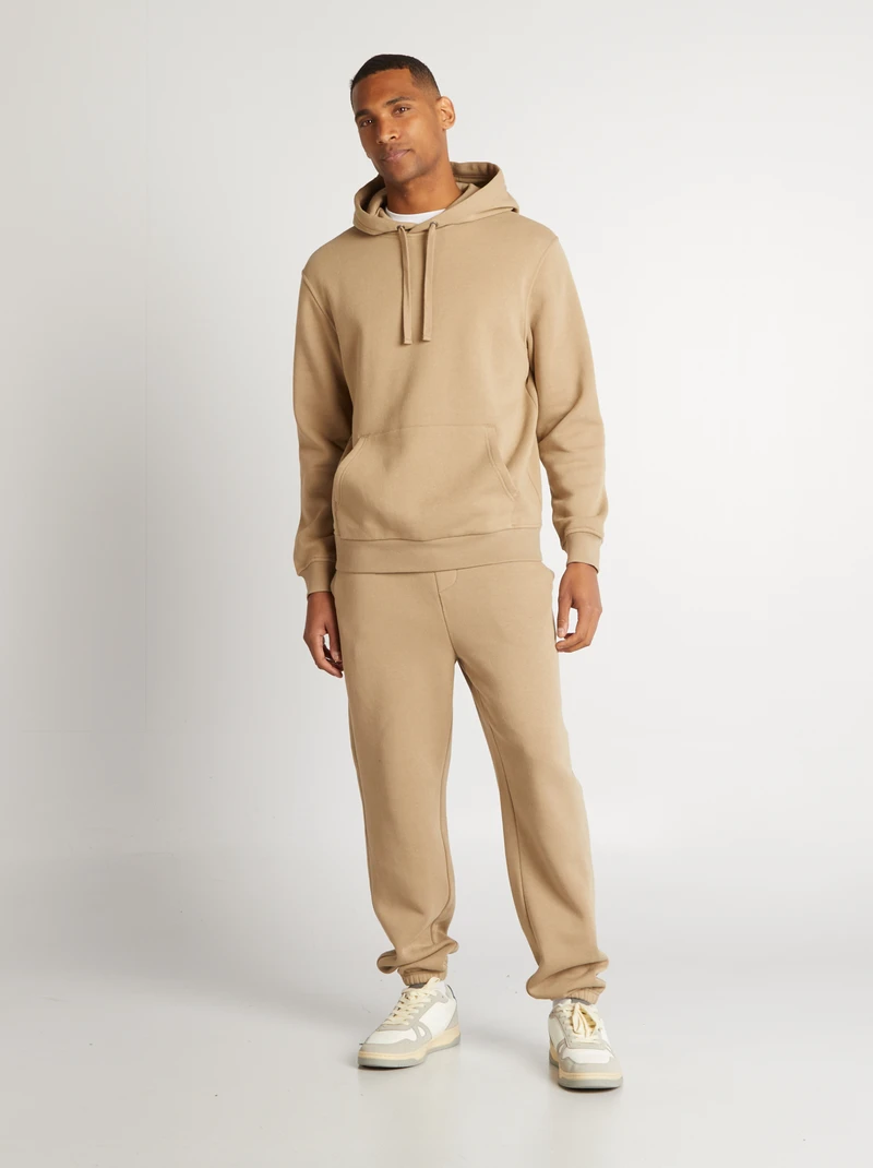 plain hooded sweatshirt